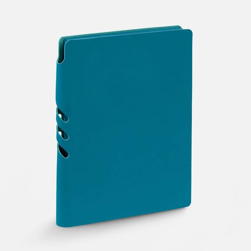 Ежедневник Flexpen Shall, недатированный, бирюзовый арт.19087.94