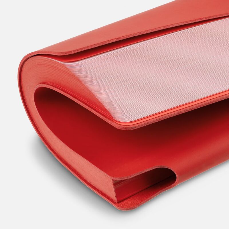 Ежедневник Flexpen Shall, недатированный, красный арт.19087.05