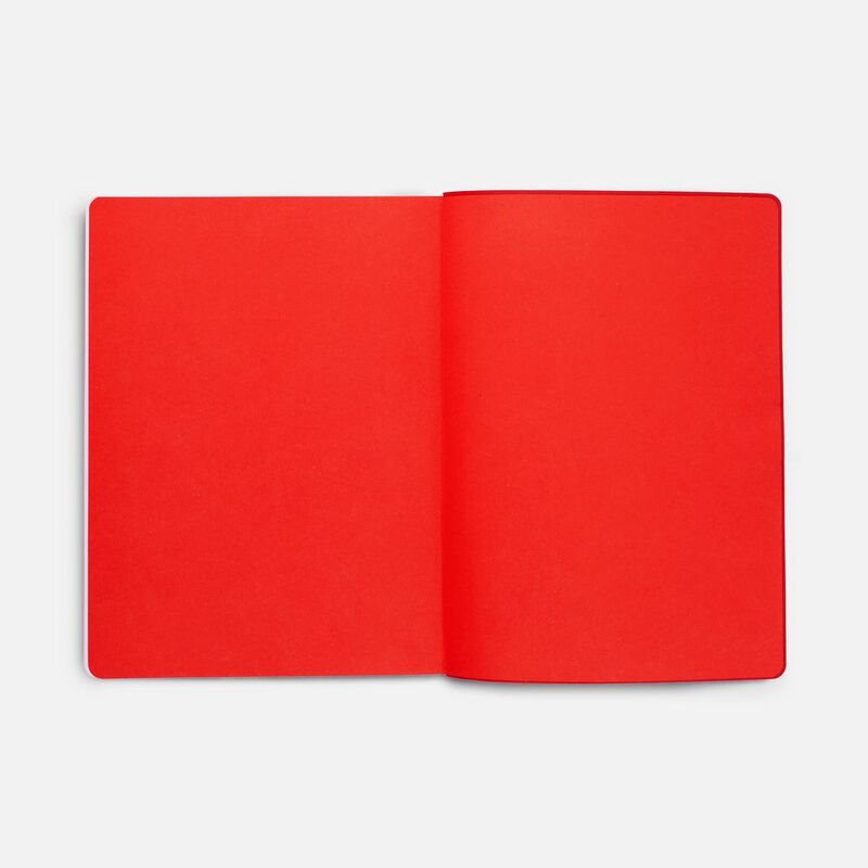 Ежедневник Flexpen Shall, недатированный, красный арт.19087.05