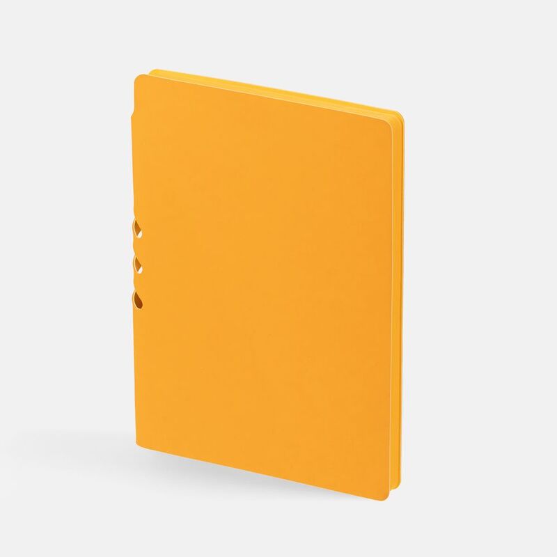 Ежедневник Flexpen Shall, недатированный, желтый арт.19087.08