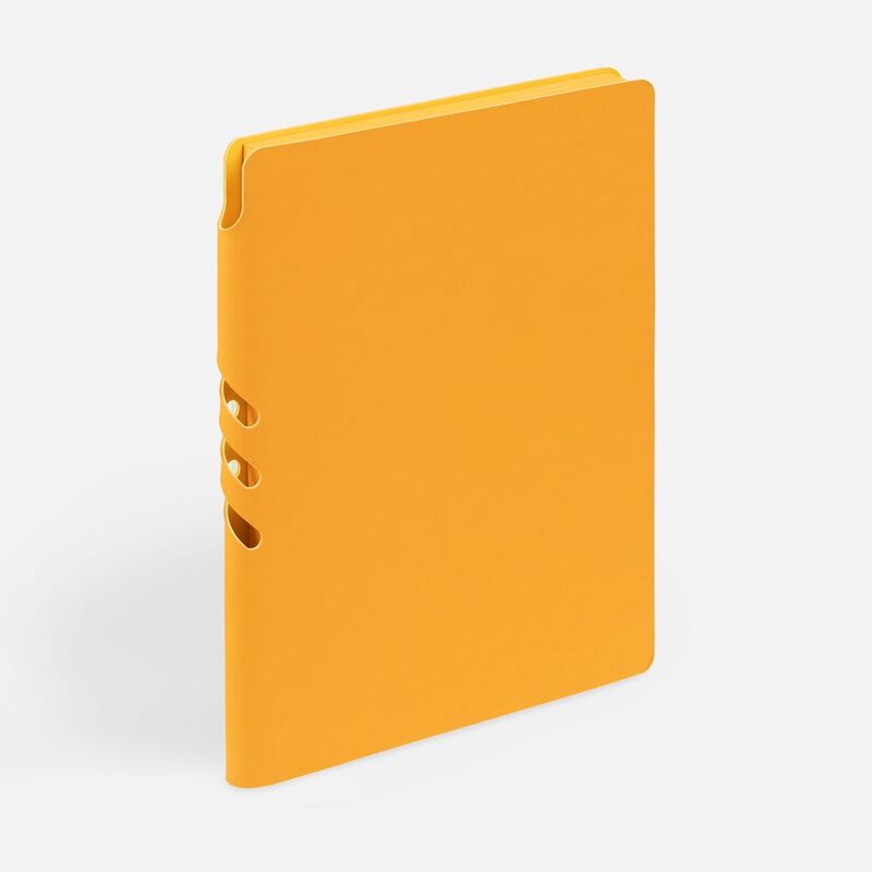 Ежедневник Flexpen Shall, недатированный, желтый арт.19087.08