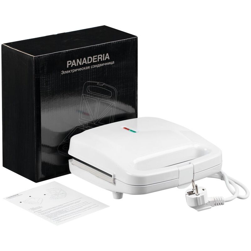 Электрическая сэндвичница Panaderia, белая арт.17613.60