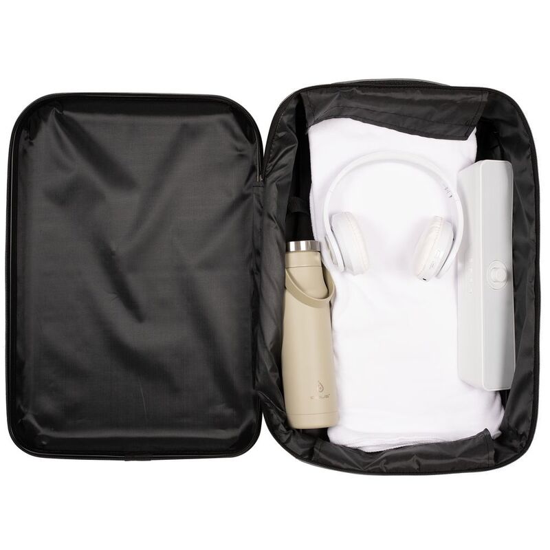 Чемодан Bonfold, черный с серым арт.16498.31