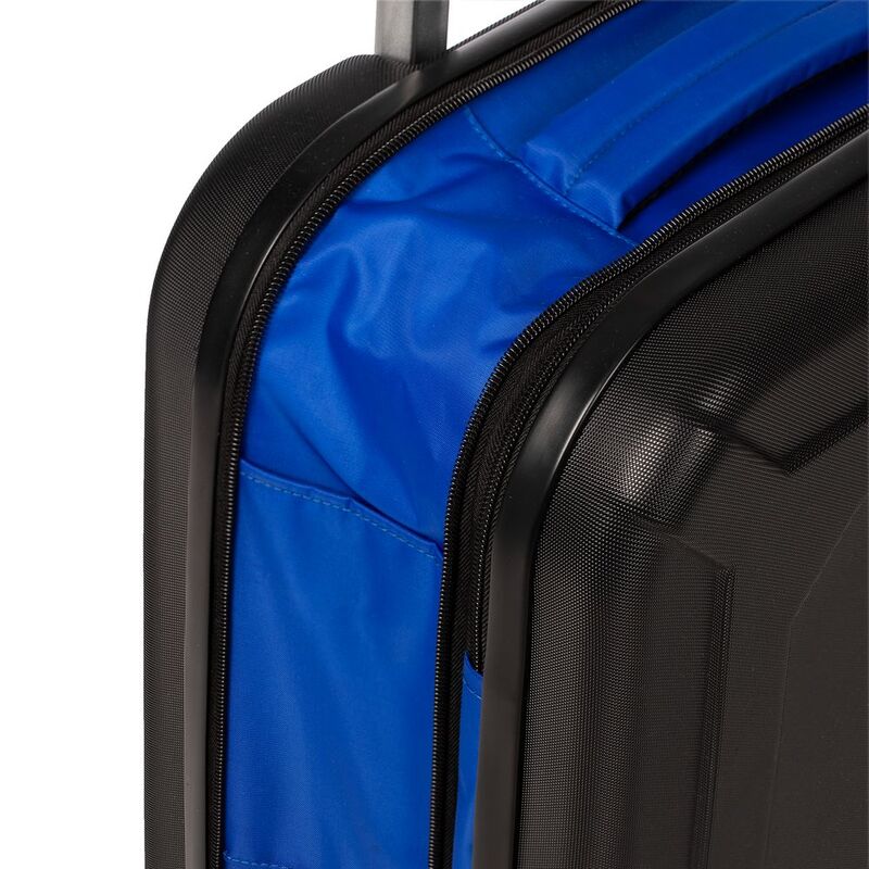 Чемодан Platta, черный с синим арт.16499.34