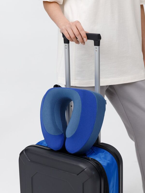 Чемодан Platta, черный с синим арт.16499.34