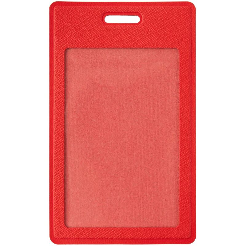 Чехол для пропуска Hit, красный арт.18263.50