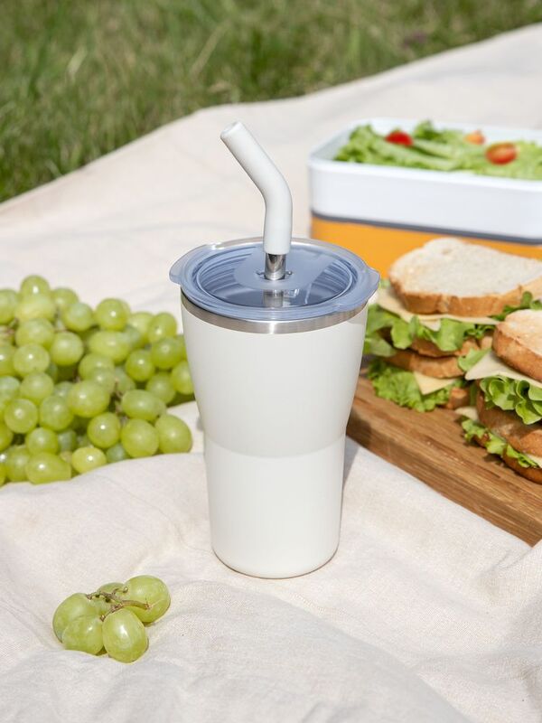 Термостакан Sapporo без логотипа, белый арт.16485.60