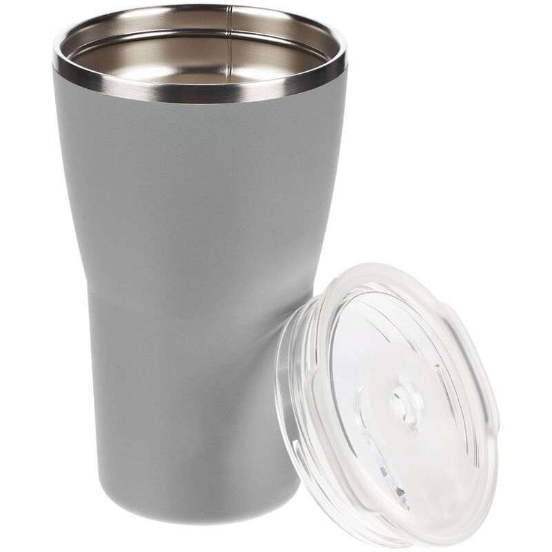 Термостакан Sapporo без логотипа, серый арт.16485.10
