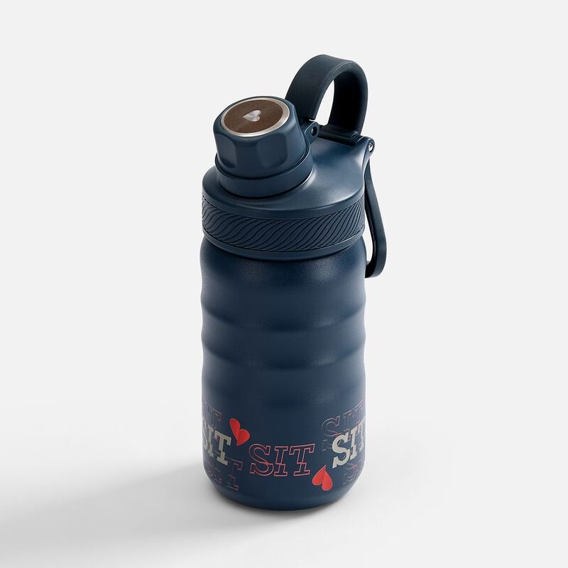 Термобутылка Fujisan 2.0 без логотипа, темно-синяя арт.16638.43