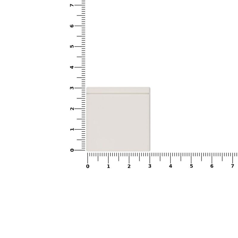 Лейбл из ПВХ Kare, белый арт.16555.60