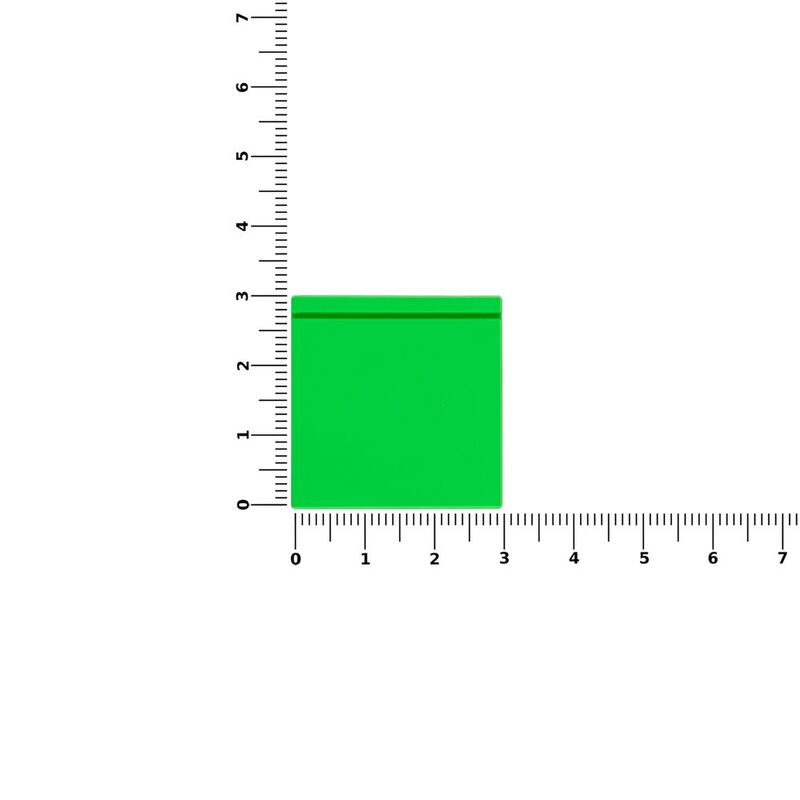 Лейбл из ПВХ Kare, зеленый неон арт.16555.94