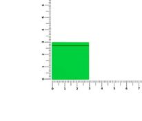 Лейбл из ПВХ Kare, зеленый неон арт.16555.94