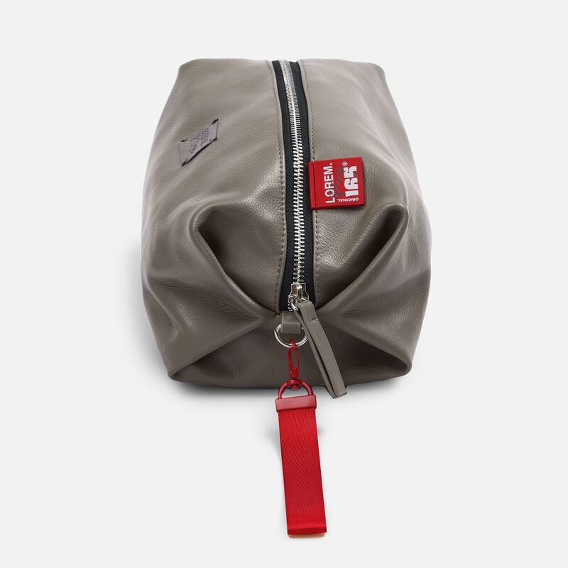 Лейбл из ПВХ Kare, красный арт.16555.50