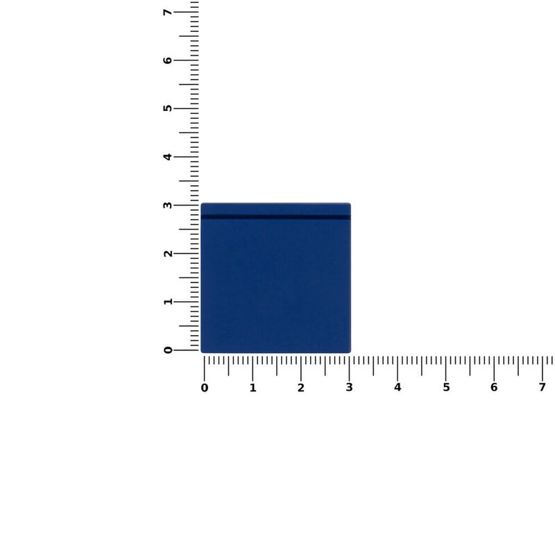 Лейбл из ПВХ Kare, синий арт.16555.44
