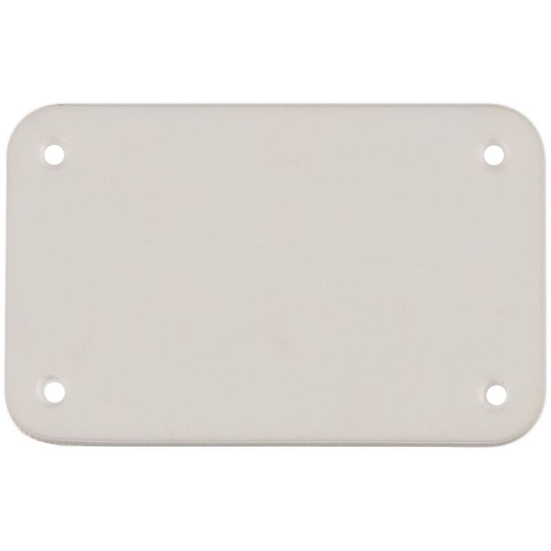 Лейбл из ПВХ Kreta, S, белый арт.16556.60