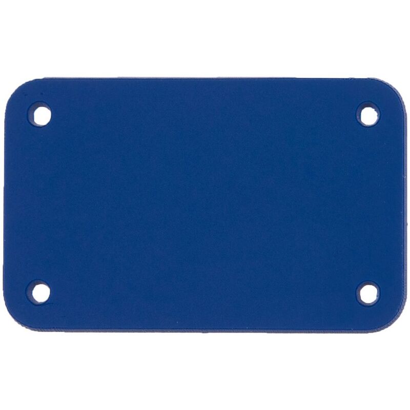 Лейбл из ПВХ Kreta, S, синий арт.16556.44