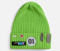 Лейбл из ПВХ Dzeta, S, черный арт.16557.30