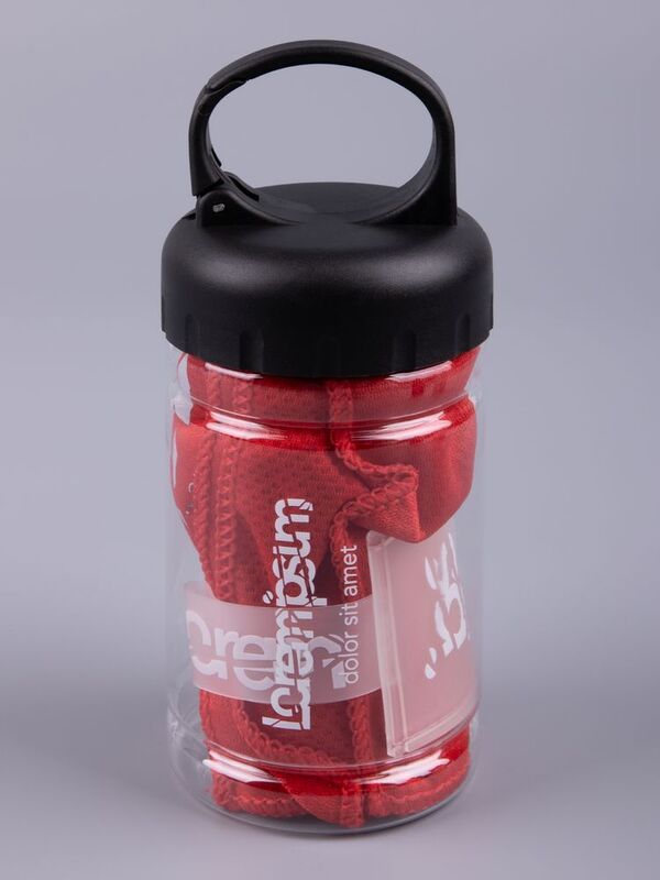 Лейбл из ПВХ Dzeta, L, прозрачный арт.16558.00