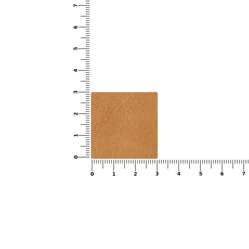 Лейбл кожаный Sinatu, S, бежевый арт.16573.12