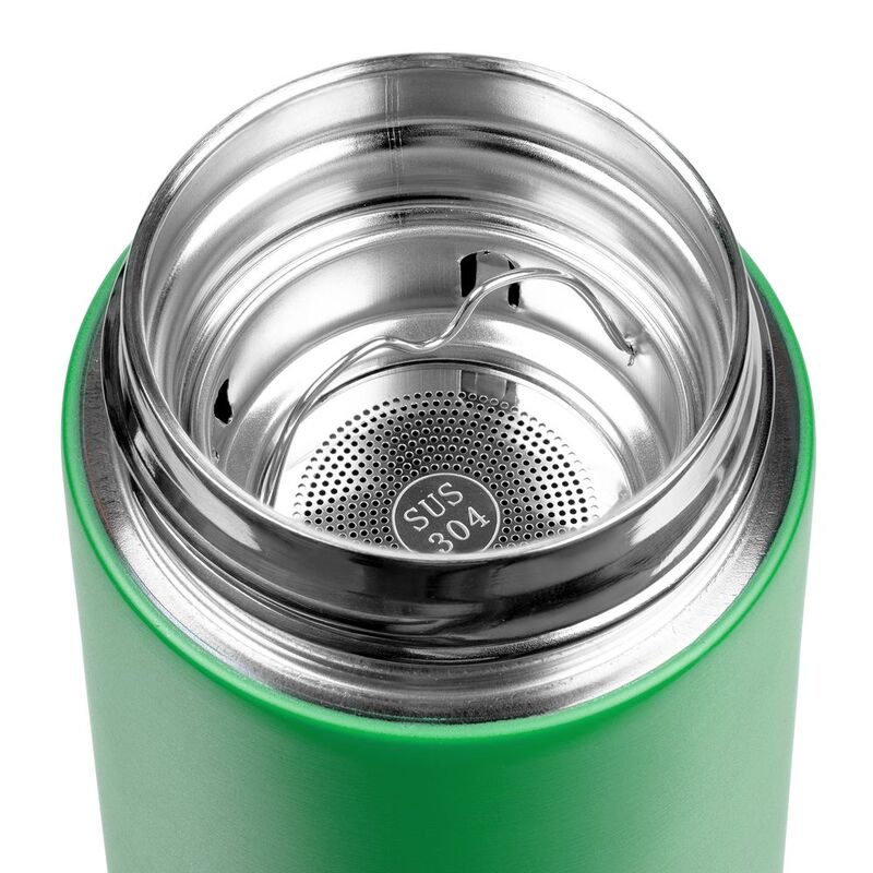 Смарт-бутылка с заменяемой батарейкой Long Therm, зеленая арт.14314.90