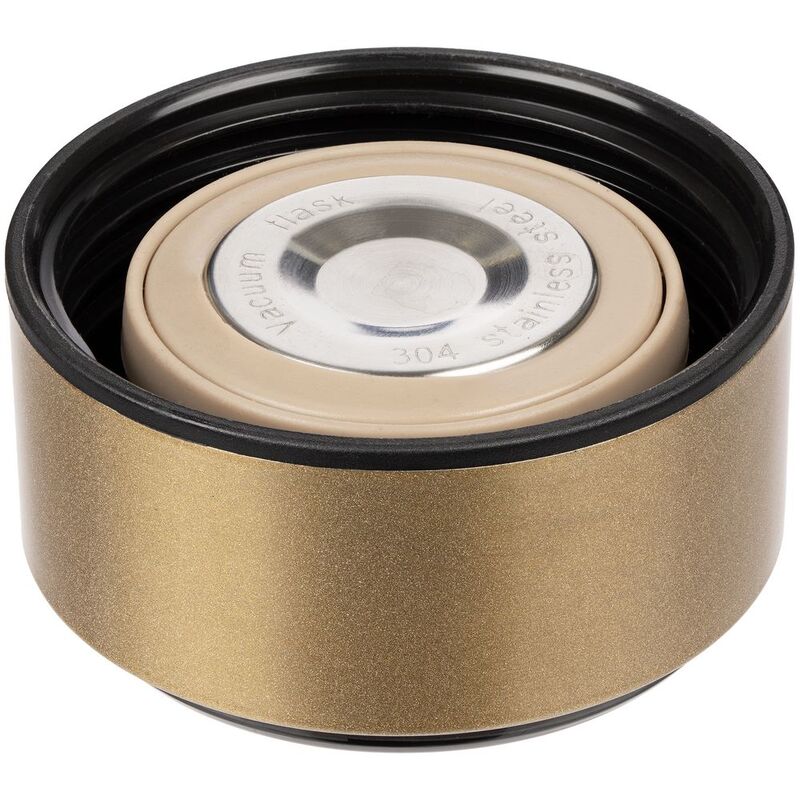 Смарт-бутылка с заменяемой батарейкой Long Therm, золотистая арт.14314.00