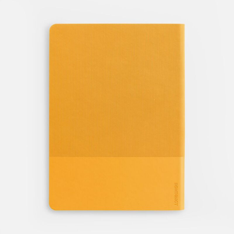 Ежедневник Vale, недатированный, желтый арт.16202.80