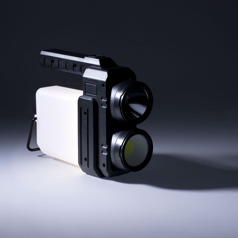 Кемпинговый фонарь-лампа аккумуляторный Yol, черный арт.63001.30