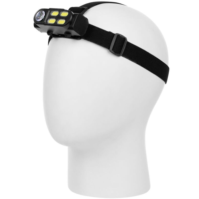 Налобный фонарик аккумуляторный Alnes, черный арт.63002.30