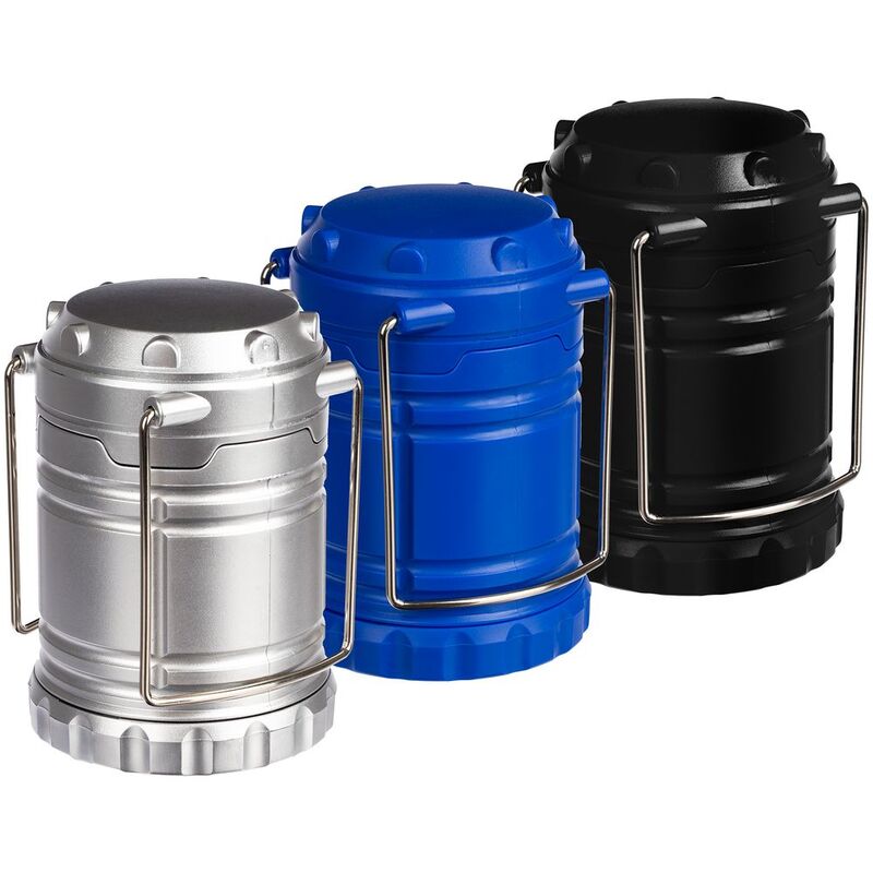 Кемпинговый фонарь Lindau, серебристый арт.63005.10