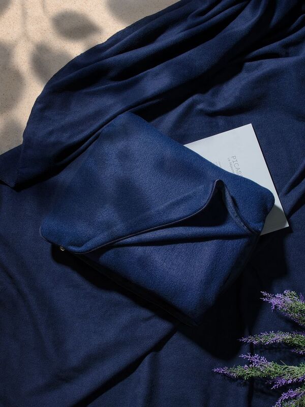 Дорожный плед-подушка Pathway 2, синий арт.16578.40