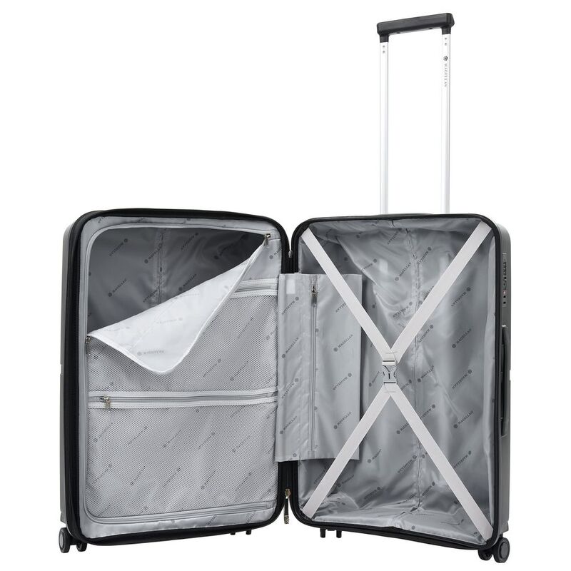 Чемодан Santiago M, черный арт.16725.30