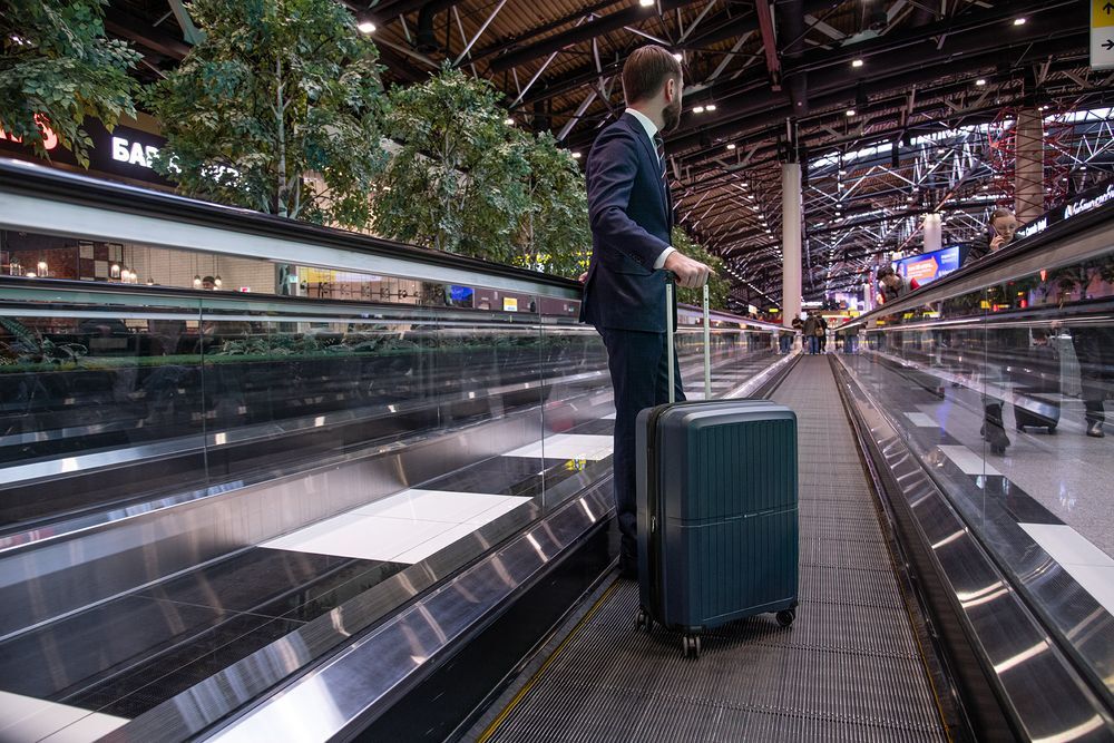 Чемодан Santiago M, темно-синий арт.16725.40