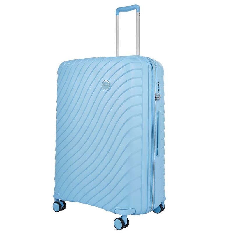 Чемодан Victoria L, голубой арт.16727.14