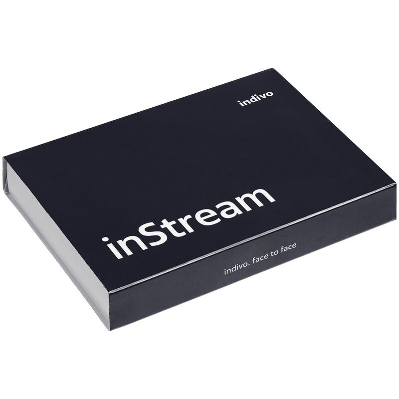 Чехол для карточек inStream, красный арт.15551.50