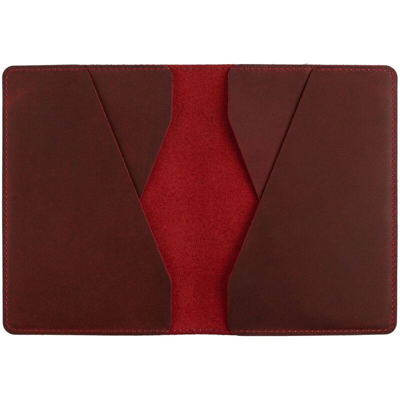 Обложка для паспорта inStream, красная арт.15554.50