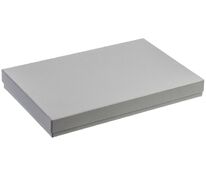 Коробка Horizon с ложементом под ежедневник и ручку, серая арт.17237.10