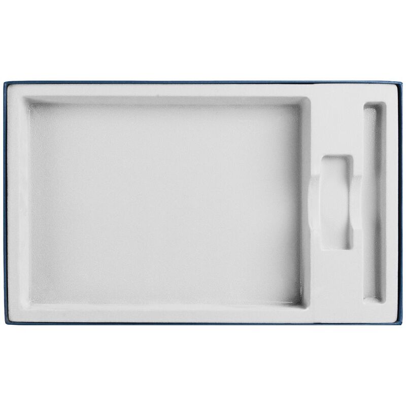 Коробка In Form с ложементом под ежедневник, флешку, ручку, ver. 2, синяя арт.17236.40