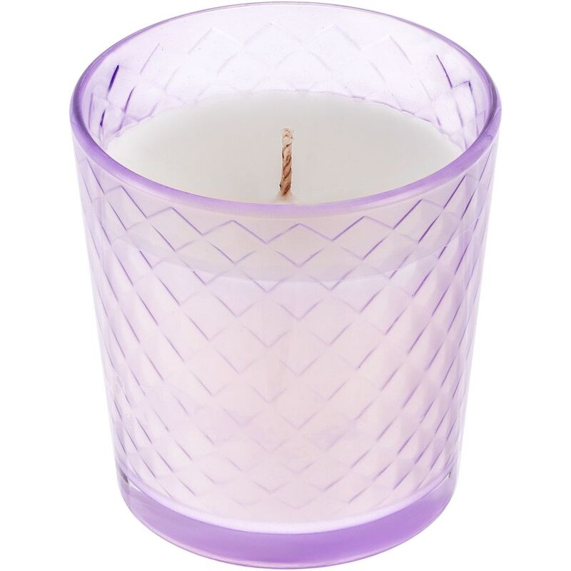 Свеча ароматическая Ristoro, сиреневая, амбра и специи арт.16640.70