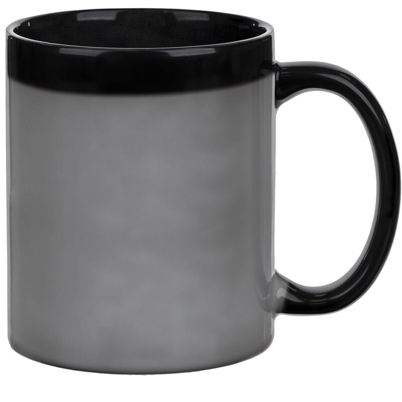 Кружка-хамелеон On Display, глянцевая, черная арт.22407.30