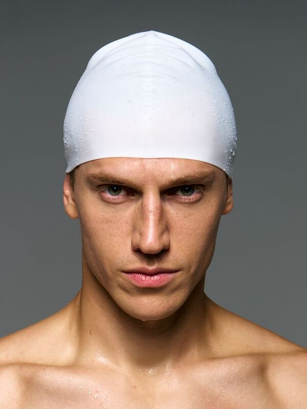 Шапочка для плавания Aquasana, белая арт.16642.50