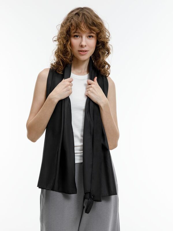 Полотенце спортивное Snaab, черное арт.16645.30