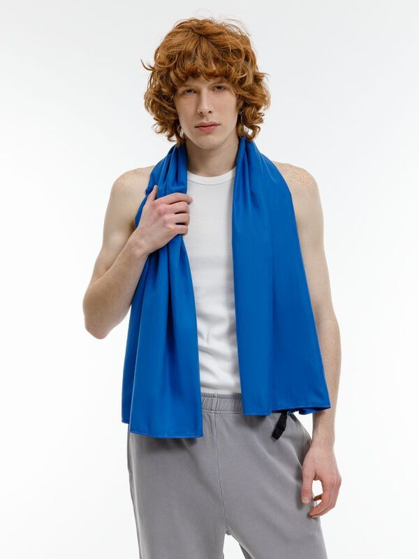 Полотенце спортивное Snaab, синее арт.16645.40