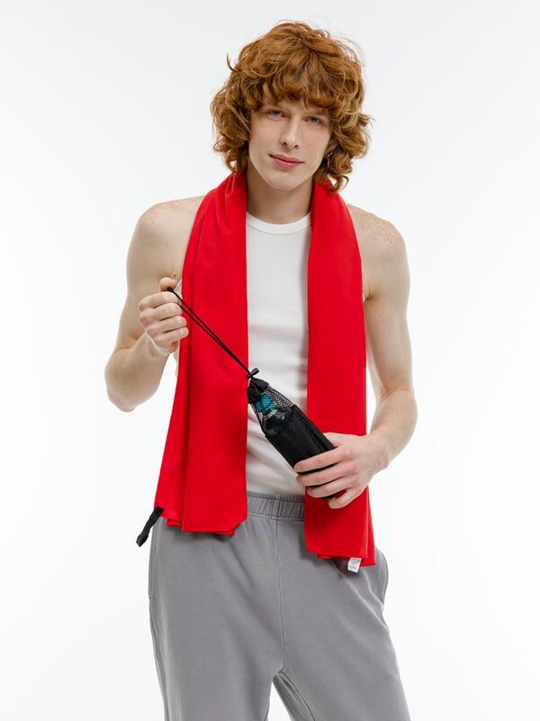 Полотенце спортивное Snaab, красное арт.16645.50