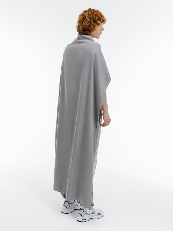 Полотенце спортивное Hard Work, серое арт.17928.10