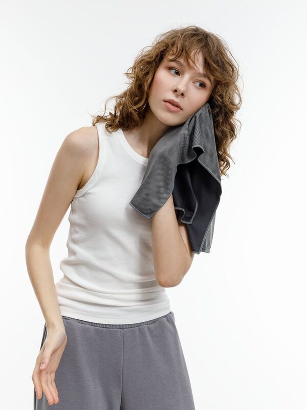 Охлаждающее полотенце Baffin, серое арт.16646.10