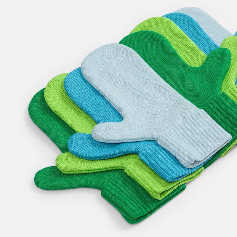 Варежки Yong, ярко-голубые арт.20554.15