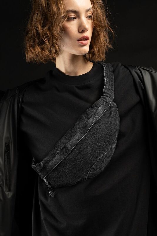 Поясная сумка W6, черная арт.16544.30