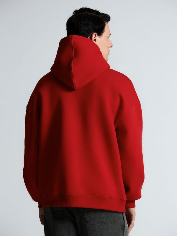 Худи Kulonga Oversize, красное арт.14101.50
