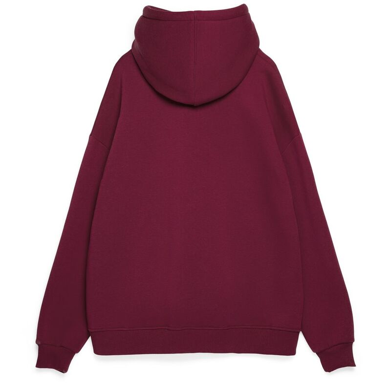 Худи Kulonga Oversize, бордовое арт.14101.55