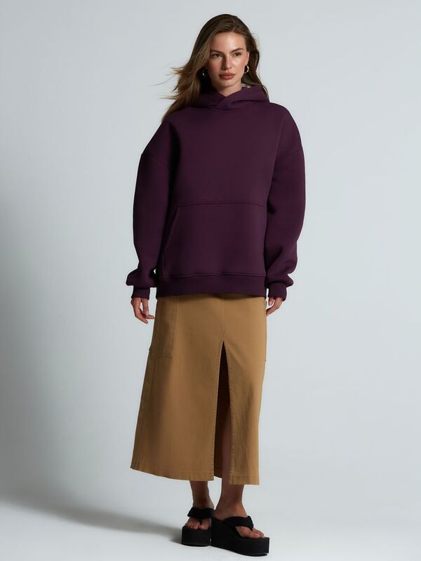 Худи Kulonga Oversize, фиолетовое арт.14101.78